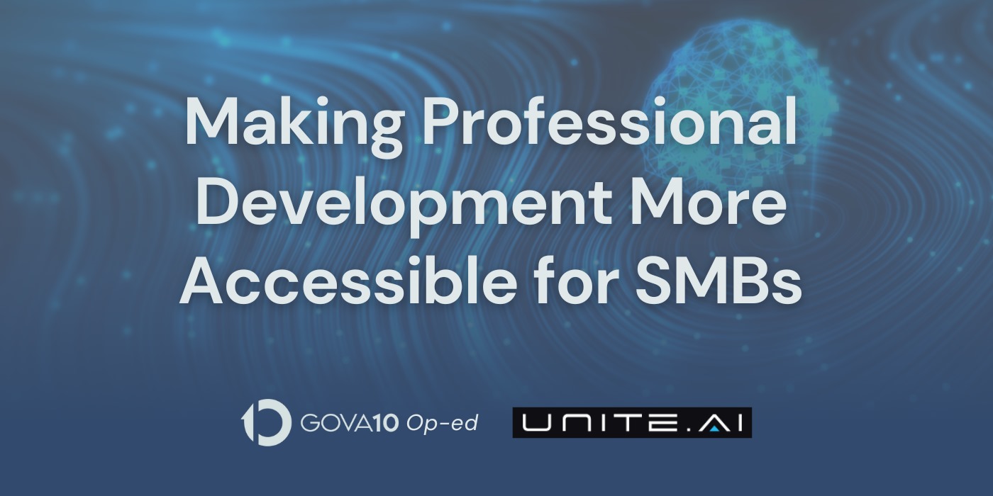 Making Professional Development More Accessible for SMBs - Gova10